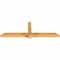 Ekena Millwork Eugene Rough Sawn Timber Gable Bracket, Western Red Cedar, 72"W x 24"H x 4"D x 4"F, 8/12 Pitch GBW072X24X0404EUG00RWR - alternate 3